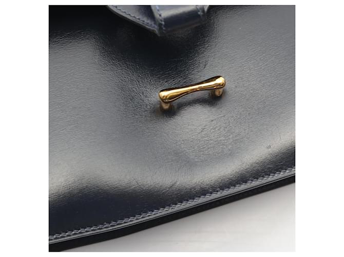 Hermès Borsa a Spalla Dolly Hermes Blu navy - vista 6