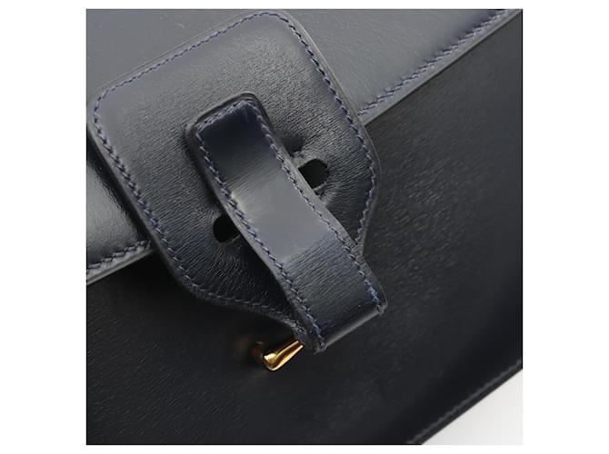 Hermès Borsa a Spalla Dolly Hermes Blu navy - vista 7