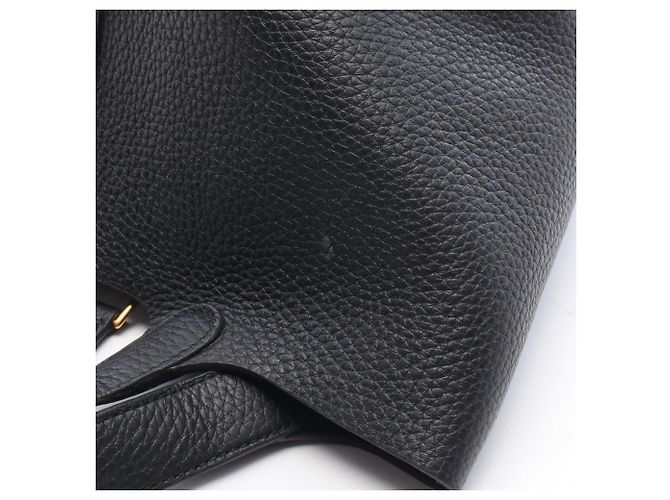 Hermès Hermes Picotin Lock PM Handtasche Schwarz - Ansicht 6