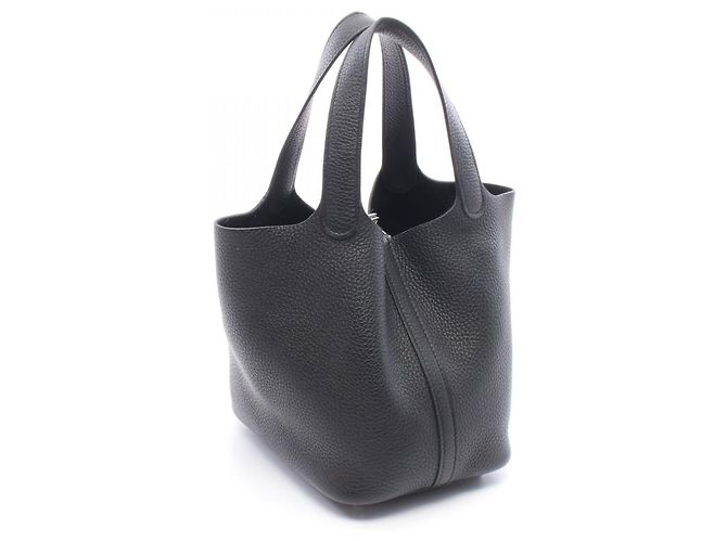 Hermès Hermes Picotin Lock PM Handtasche Schwarz - Ansicht 2