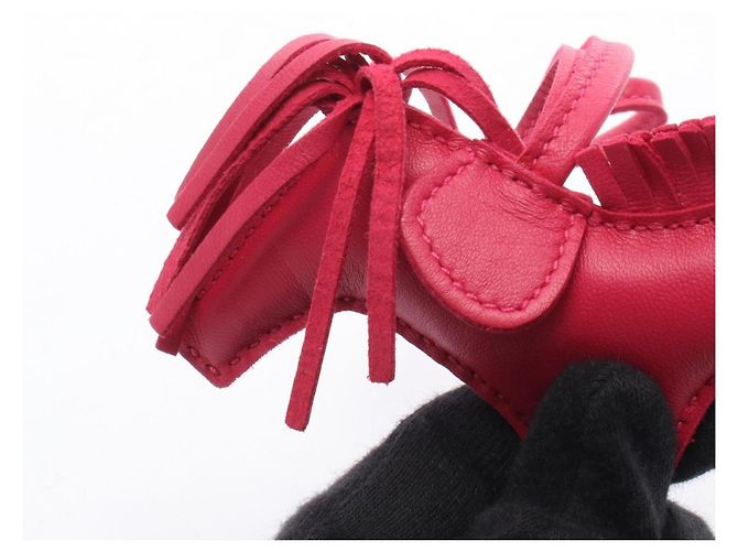Hermès Hermes Rodeo PM Rose Mexico Charm Rot - Ansicht 4