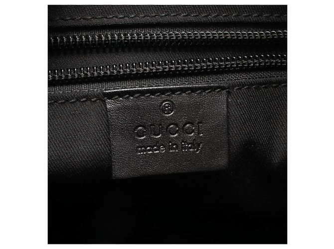 Borsa a Spalla Gucci GG Canvas Nero - vista 4