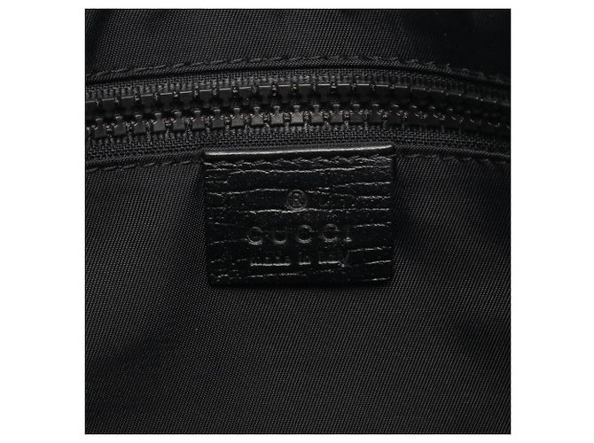 Borsa a tracolla Gucci GG Supreme Marrone Nero - vista 4