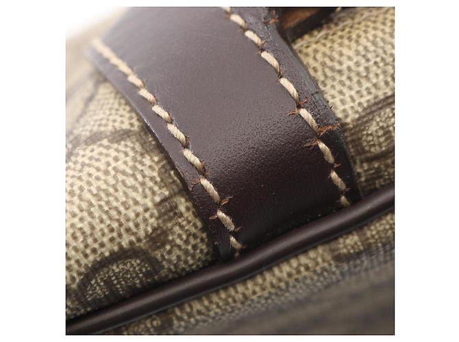 Borsa a tracolla Gucci GG Supreme Marrone Beige - vista 7