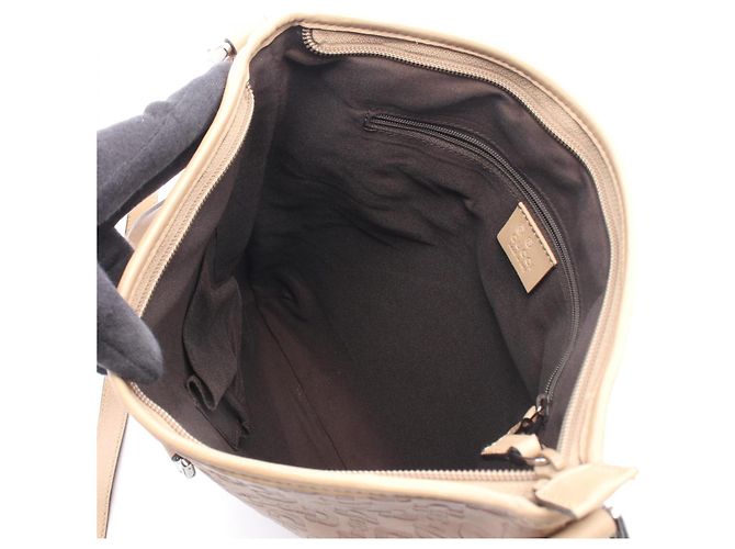 Borsa a tracolla Gucci Abbey Horsebit Marrone - vista 3