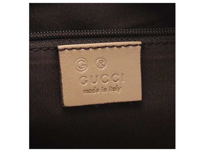 Borsa a tracolla Gucci Abbey Horsebit Marrone - vista 4