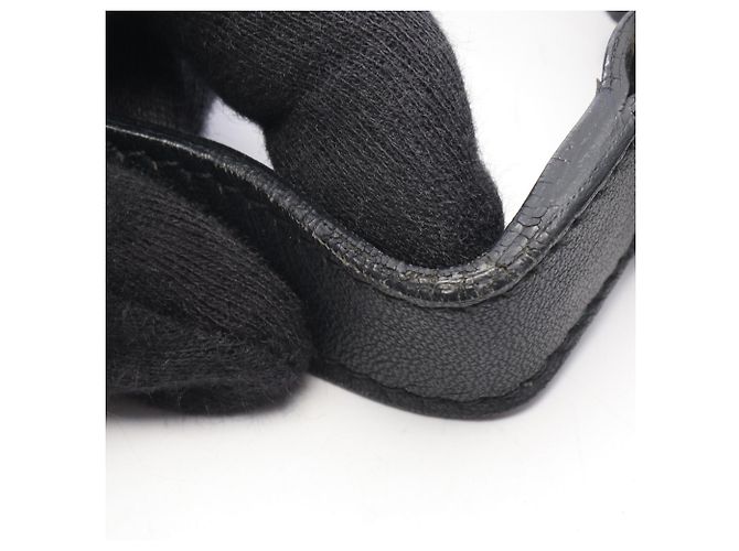 Borsa a Spalla Gucci Abbey Horsebit Nero - vista 11