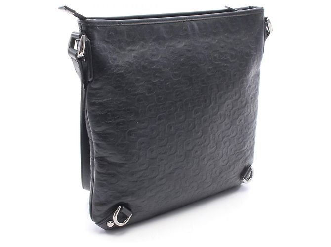 Borsa a Spalla Gucci Abbey Horsebit Nero - vista 2