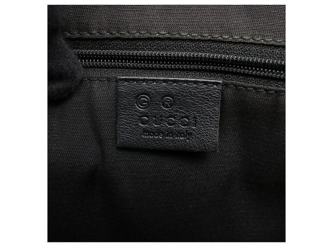 Borsa a Spalla Gucci Abbey Horsebit Nero - vista 4