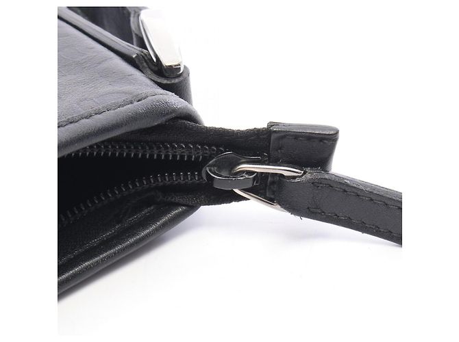Borsa a Spalla Gucci Abbey Horsebit Nero - vista 6