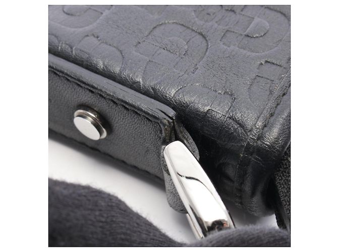 Borsa a Spalla Gucci Abbey Horsebit Nero - vista 7