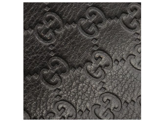 Borsa a tracolla in pelle Gucci Guccissima Marrone - vista 6