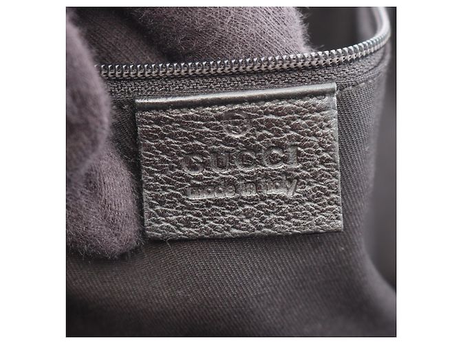 Borsa a tracolla Gucci Princy GG Canvas Sherry Line Nero Blu navy - vista 4