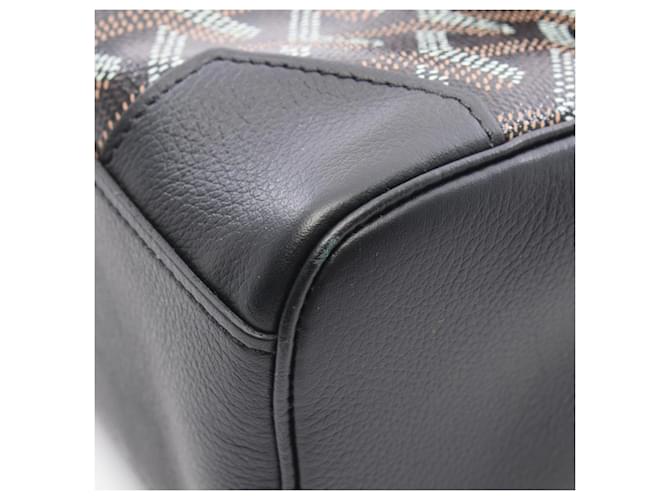 Borsa 2-Way Goyard Saigon Mini Marrone Nero Bianco - vista 6