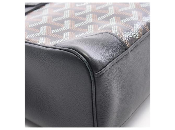 Borsa 2-Way Goyard Saigon Mini Marrone Nero Bianco - vista 7