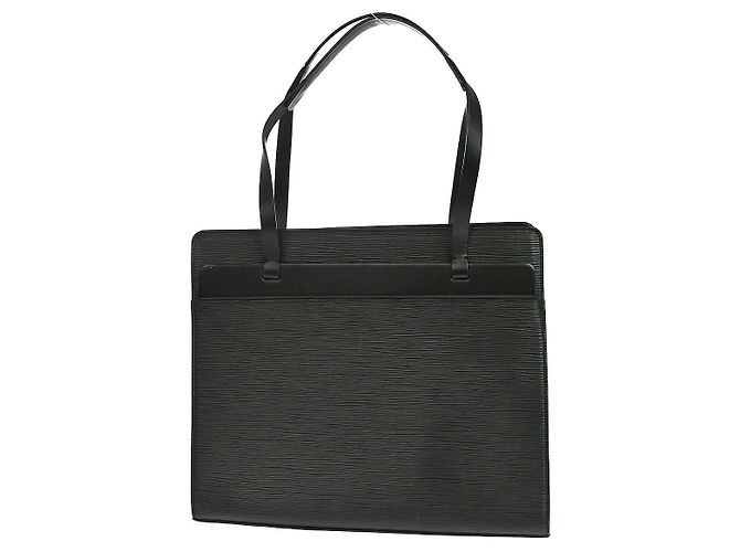 Louis Vuitton Croisette Epi GM Nero - vista 2