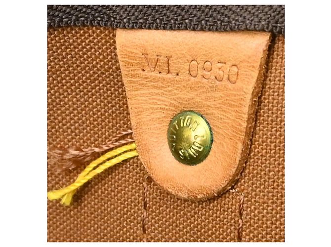 Louis Vuitton Keepall Bandouliere Monogram Canvas 50 Marrone - vista 5