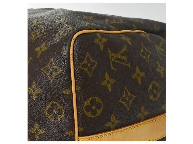 Louis Vuitton Keepall Bandouliere Monogram Canvas 50 Marrone - vista 7