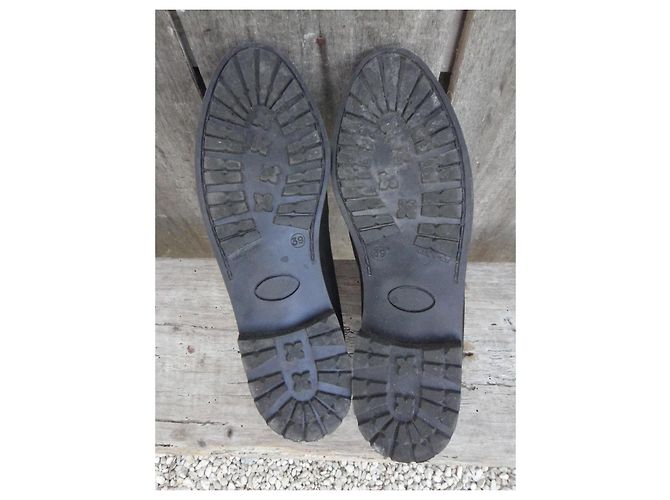 Stivaletti Cacharel in scamosciato nero - vista 6
