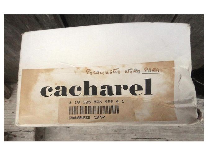 Stivaletti Cacharel in scamosciato nero - vista 8