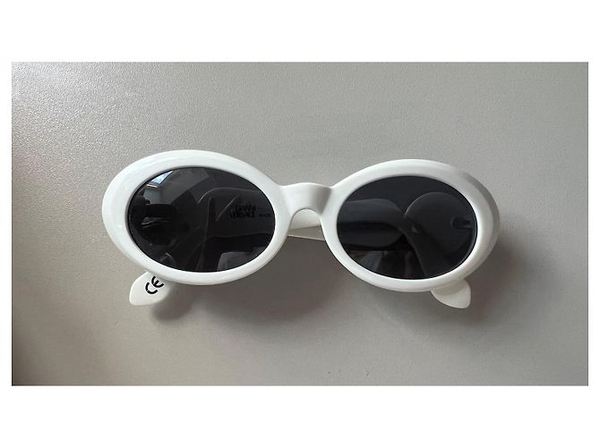 Gafas de sol Versace Medusa Plata Blanco - vista 3