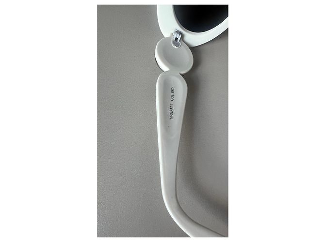 Gafas de sol Versace Medusa Plata Blanco - vista 6