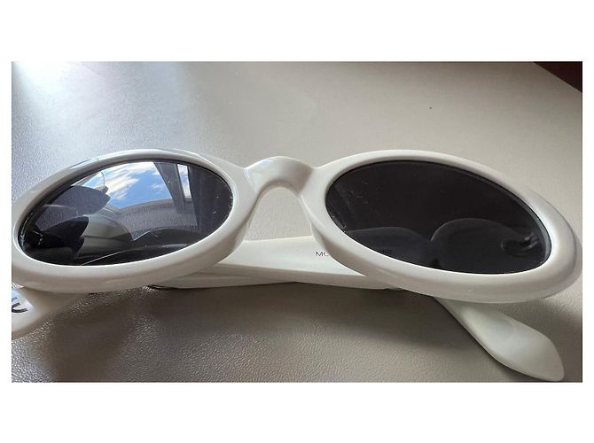 Gafas de sol Versace Medusa Plata Blanco - vista 7