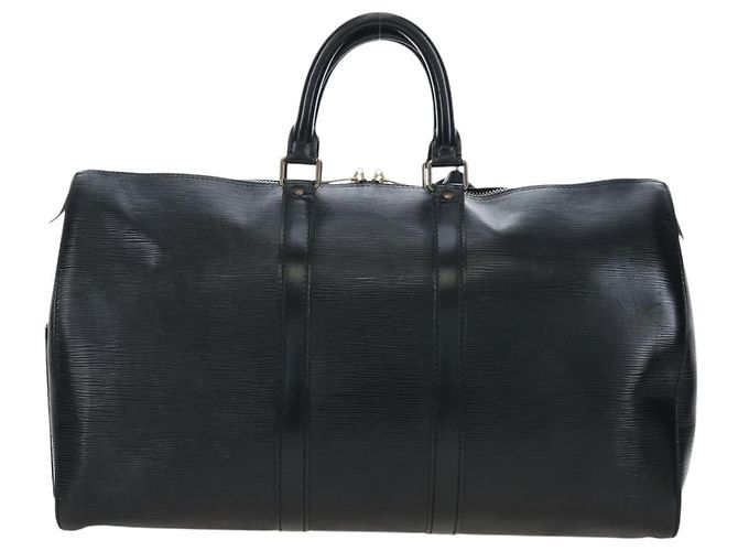 Louis Vuitton Keepall Epi 45 Nero - vista 2