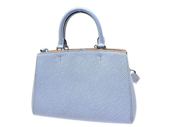 Tote Marelle Louis Vuitton in pelle Epi BB Blu - vista 2