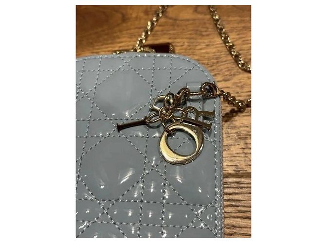 Lady Dior Handyhülle Hellblau - Ansicht 10