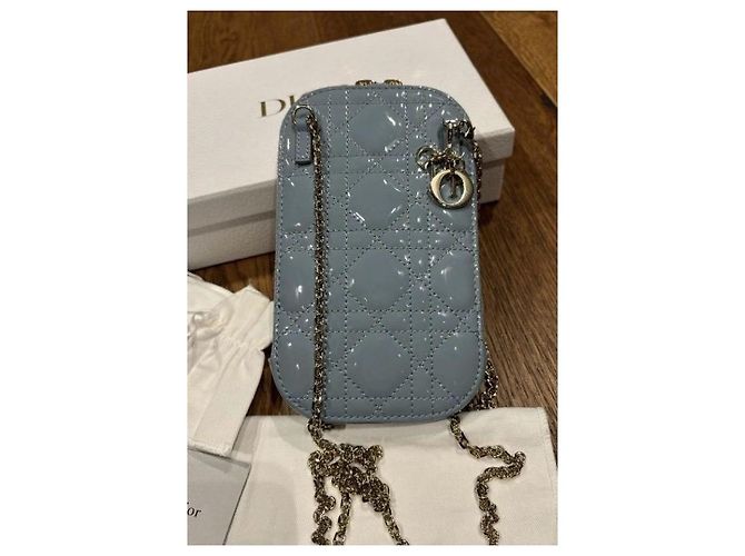 Lady Dior Handyhülle Hellblau - Ansicht 2