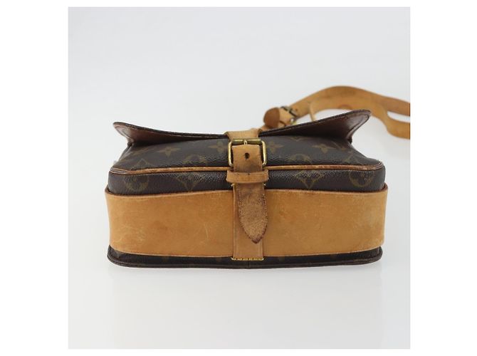 LOUIS VUITTON Borsa a Spalla Monogram Cartouchiere MM M51253 LV Auth ep15462 Monogramma - vista 10