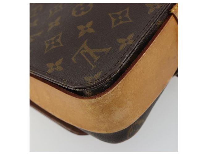 LOUIS VUITTON Borsa a Spalla Monogram Cartouchiere MM M51253 LV Auth ep15462 Monogramma - vista 14