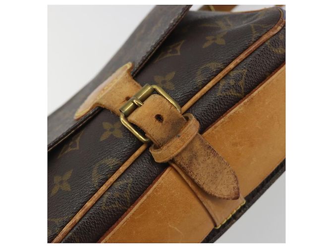 LOUIS VUITTON Borsa a Spalla Monogram Cartouchiere MM M51253 LV Auth ep15462 Monogramma - vista 17