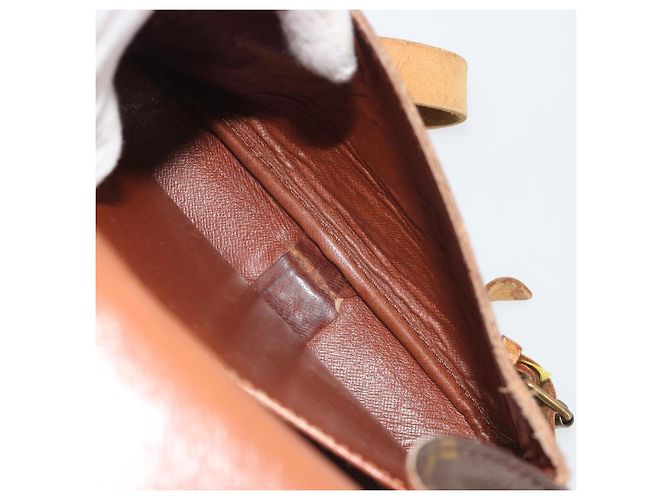 LOUIS VUITTON Borsa a Spalla Monogram Cartouchiere MM M51253 LV Auth ep15462 Monogramma - vista 26