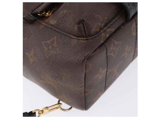 LOUIS VUITTON Monogram Palm Springs MINI Backpack M44873 LV Auth 194582 Monogramma - vista 13