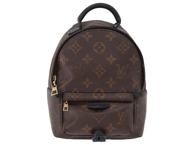 LOUIS VUITTON Monogram Palm Springs MINI Backpack M44873 LV Auth 194582 Monogramma - vista 2