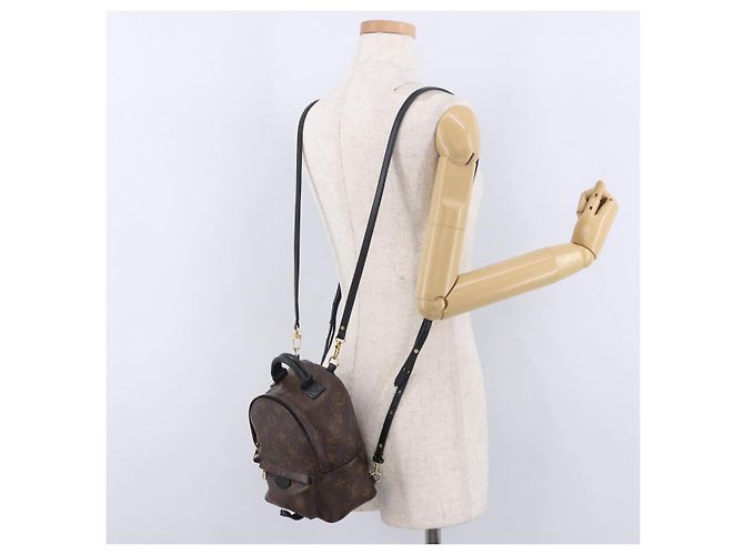 LOUIS VUITTON Monogram Palm Springs MINI Backpack M44873 LV Auth 194582 Monogramma - vista 25