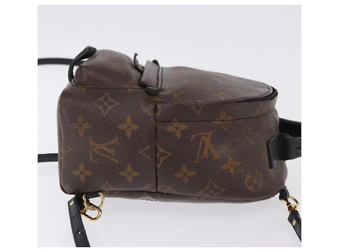 LOUIS VUITTON Monogram Palm Springs MINI Backpack M44873 LV Auth 194582 Monogramma - vista 4