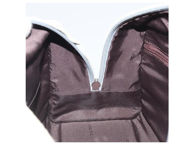 Borsa a mano LOEWE Amazona 28 in scamosciato grigio marrone Auth yk20662V - vista 23