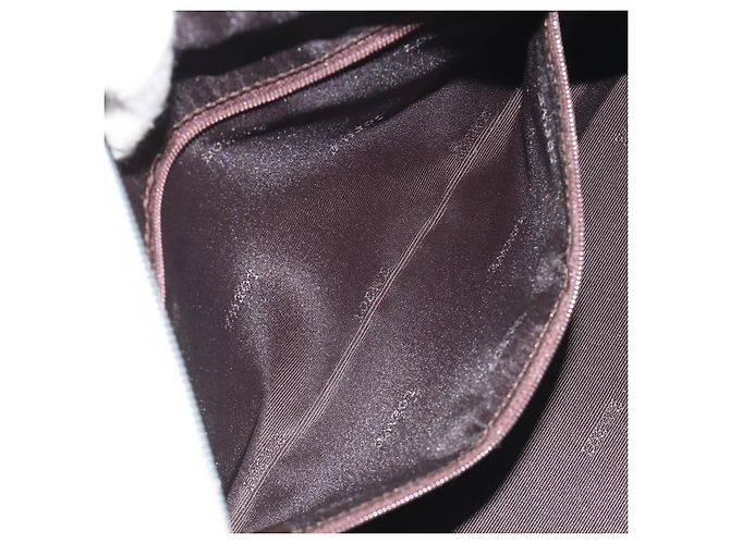 Borsa a mano LOEWE Amazona 28 in scamosciato grigio marrone Auth yk20662V - vista 25