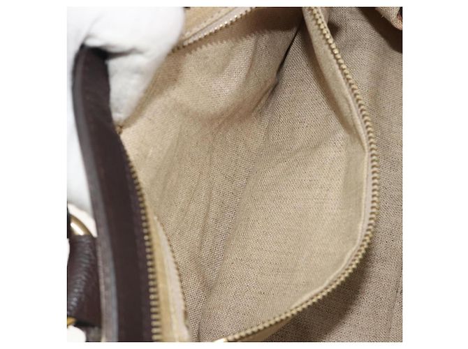 Céline Borsa CELINE in tela, oro, autentica 192711A Giallo - vista 24