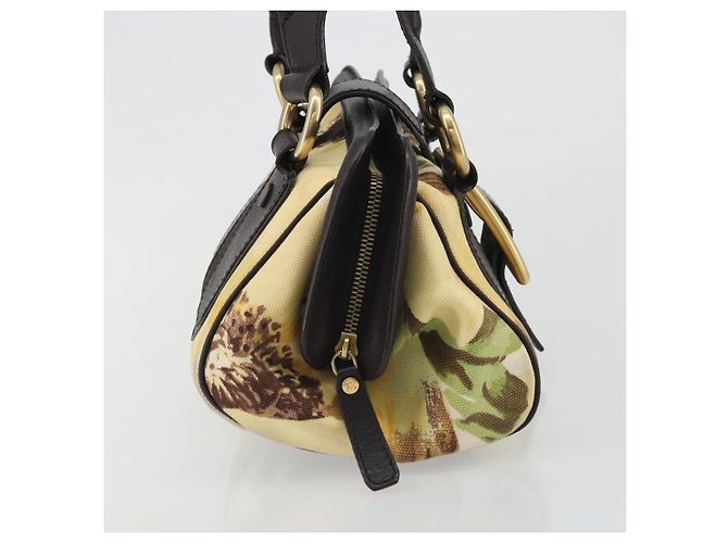 Céline Borsa CELINE in tela, oro, autentica 192711A Giallo - vista 4