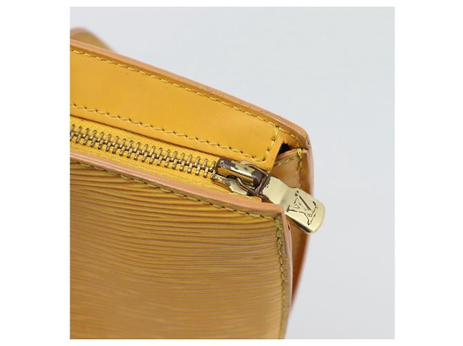 LOUIS VUITTON Epi Saint Jacques Borsa a Spalla Gialla M52269 Auth BA14126 Giallo - vista 14