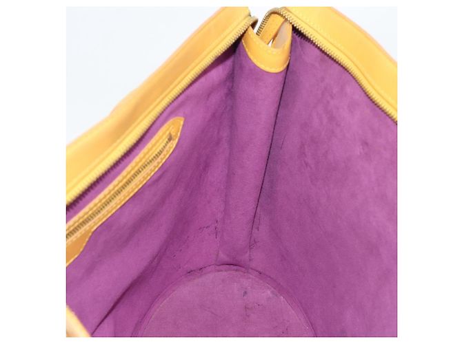 LOUIS VUITTON Epi Saint Jacques Borsa a Spalla Gialla M52269 Auth BA14126 Giallo - vista 17