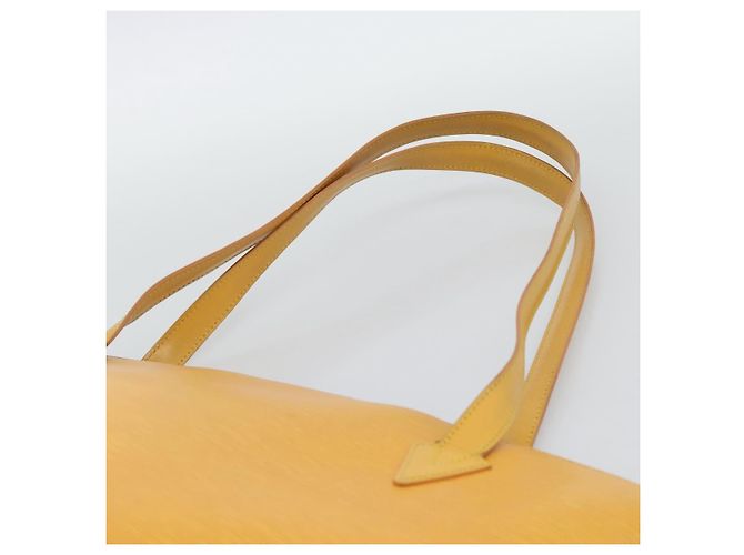 LOUIS VUITTON Epi Saint Jacques Borsa a Spalla Gialla M52269 Auth BA14126 Giallo - vista 8