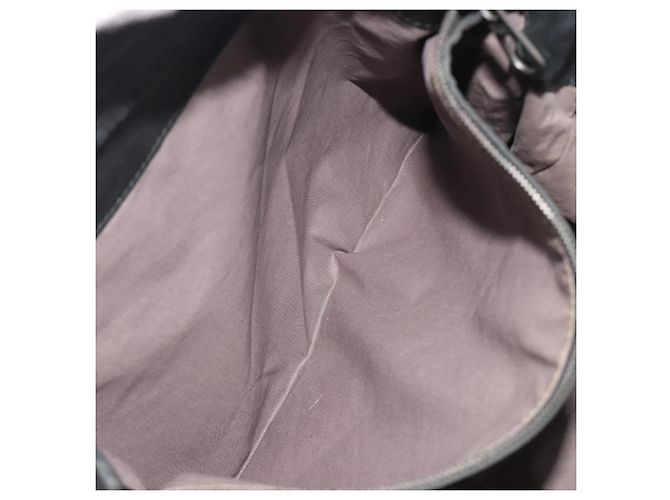 Borsa a Spalla BOTTEGA VENETA INTRECCIATO in Pelle Nera Auth ep15159 - vista 21