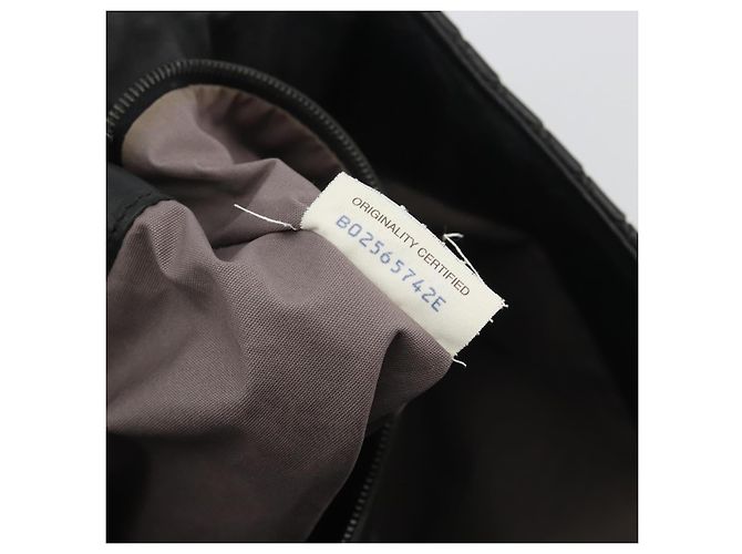 Borsa a Spalla BOTTEGA VENETA INTRECCIATO in Pelle Nera Auth ep15159 - vista 22