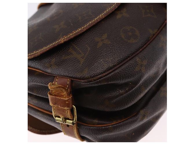 LOUIS VUITTON Borsa a Spalla Monogram Saumur 30 M42256 LV Auth hk3976 Monogramma - vista 12