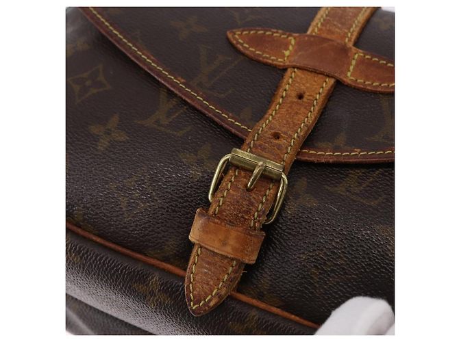 LOUIS VUITTON Borsa a Spalla Monogram Saumur 30 M42256 LV Auth hk3976 Monogramma - vista 15